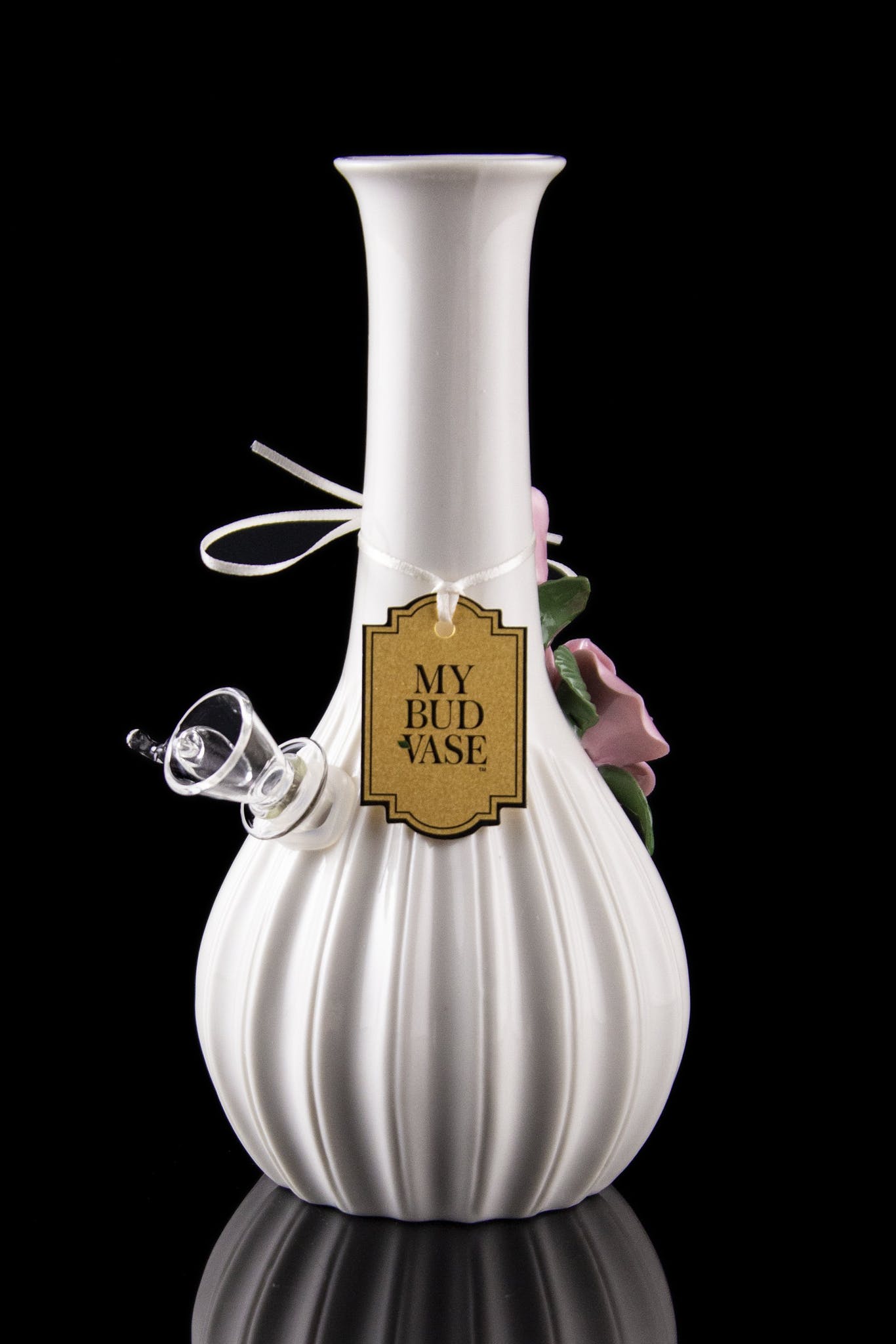 My Bud Vase Rose Porcelain Vase Bong