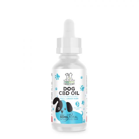 MediPets CBD Oil for Small Dogs - 90MG Best Sales Price - Pet CBD