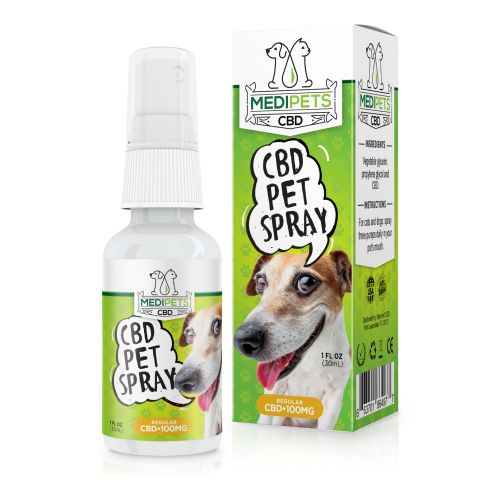 MediPets CBD - Pet Spray - 100mg Best Sales Price - Pet CBD