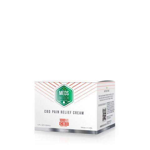 Meds Biotech CBD Pain Relief Cream - 1000mg Best Sales Price - CBD
