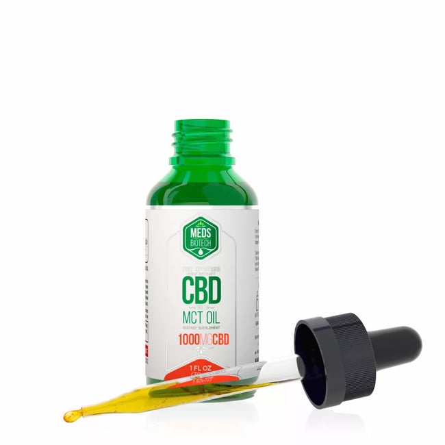 Meds Biotech Full Spectrum CBD Oil - 1000MG Best Sales Price - Tincture Oil