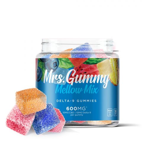 Mellow Mix Gummies - Delta 9 - 600mg - Mrs. Gummy Best Sales Price - Gummies