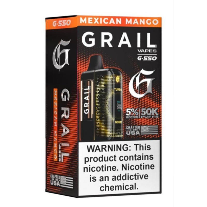 Grail G550 50K 50000 Puffs Disposable Vape 5%