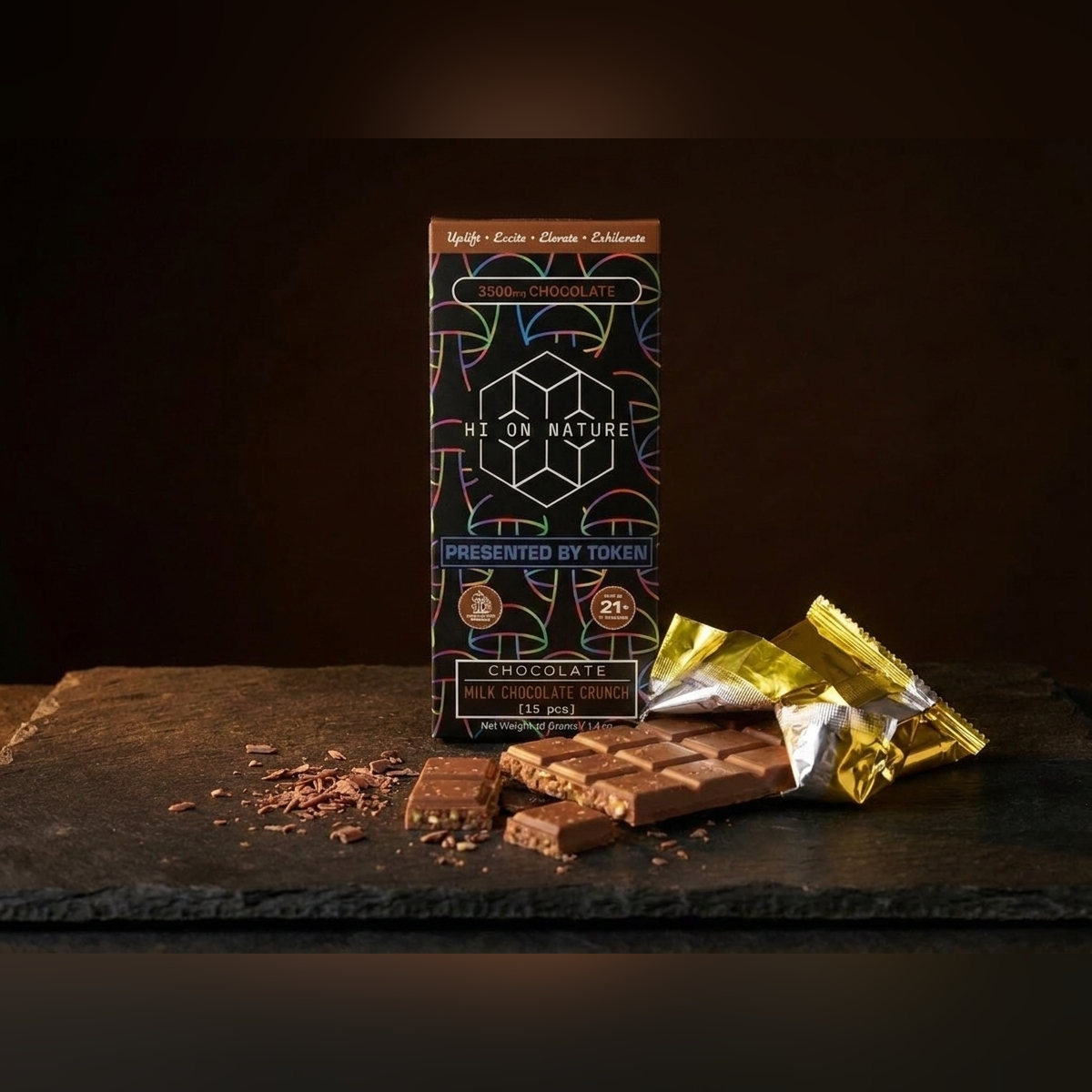 Magic Mushroom *EXTRA STRENGTH* Chocolate Bars - 10 Flavors Best Sales Price - Gummies