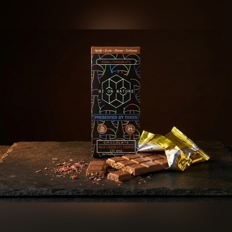 Magic Mushroom *EXTRA STRENGTH* Chocolate Bars - 10 Flavors Best Sales Price - Gummies