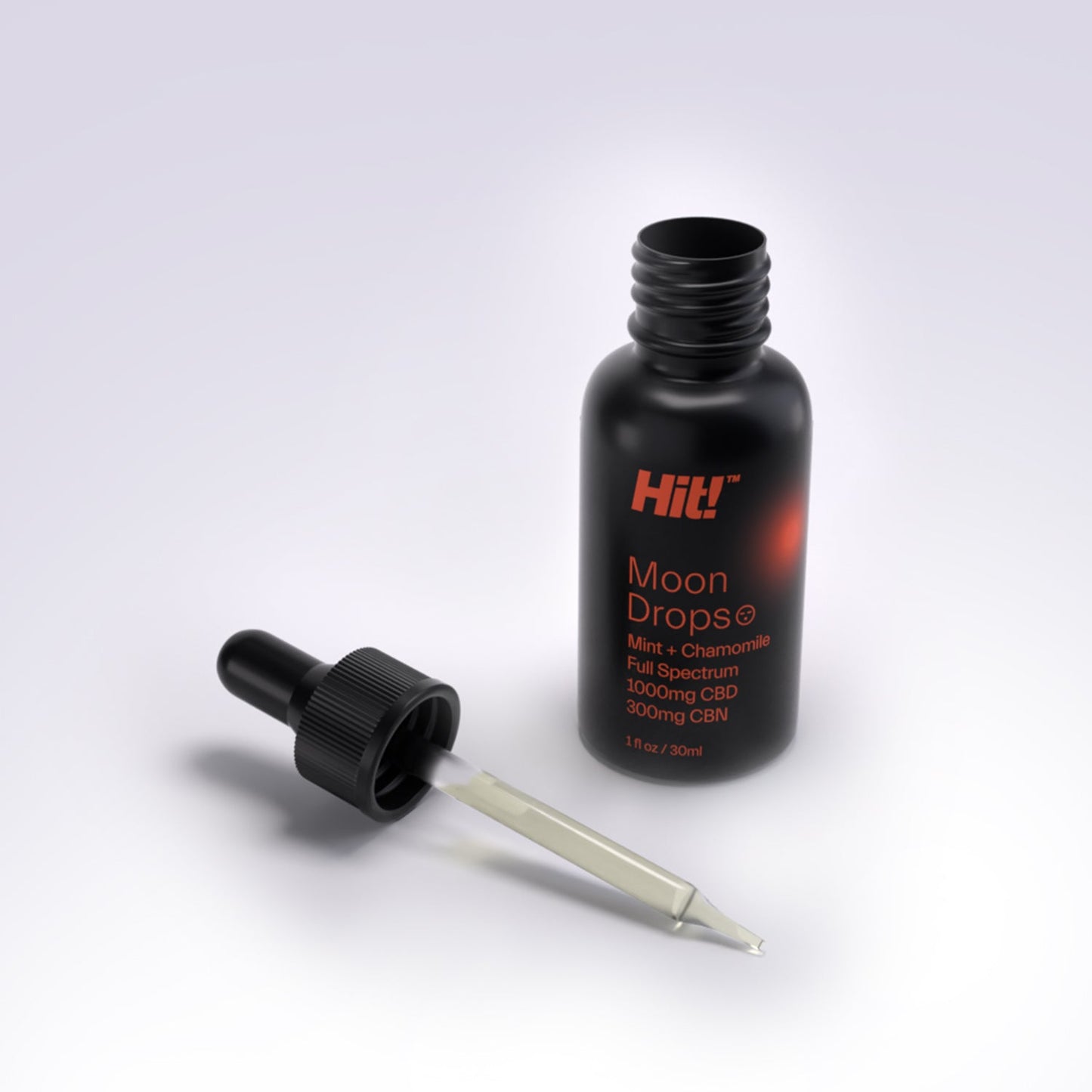Hit! Moon Drops with Mint + Chamomile for Sleep. Contains 1000mg CBD and 300mg CBN Best Sales Price - CBD
