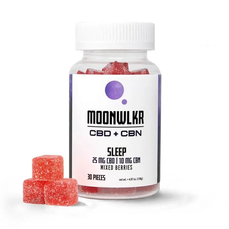 MoonWLKR Mixed Berry CBD:CBN Sleep Gummies 25mg Best Sales Price - Gummies