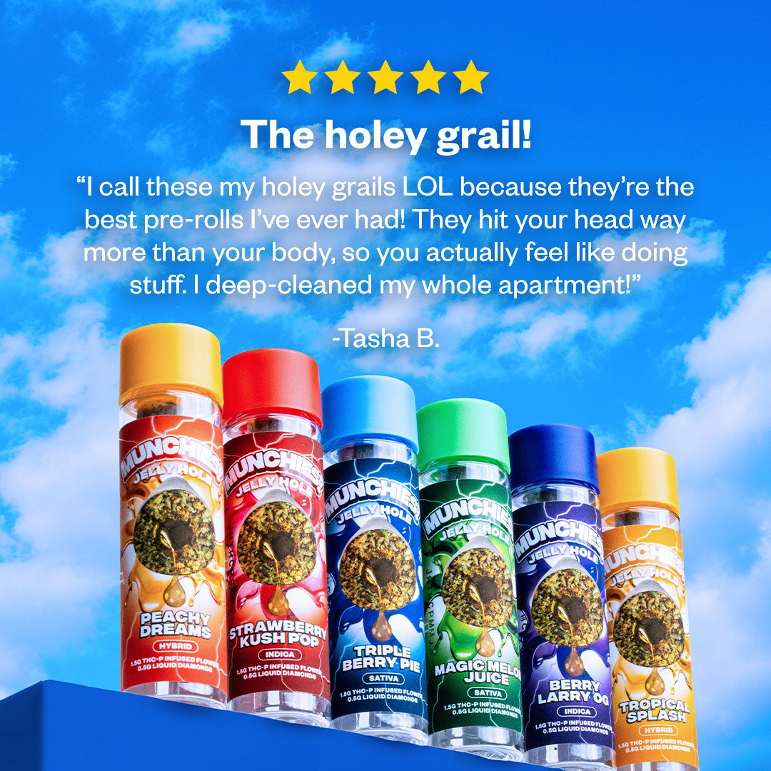 Delta Munchies 2g THCP Diamond Jelly Holes