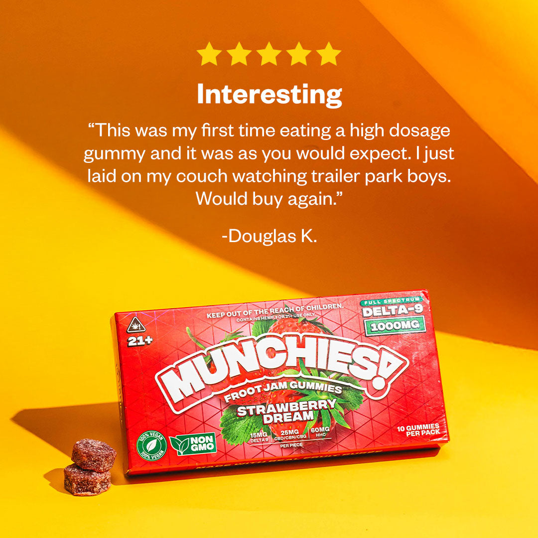 Delta Munchies 3000mg Delta-9 THC Froot Jam Gummies Bundle