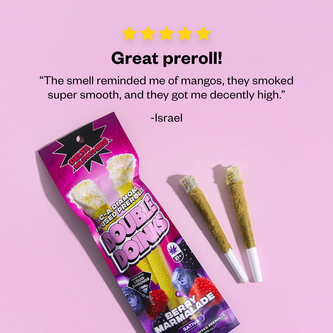 Delta Munchies 12g “Lets Blow This Joint” THCA Preroll Bundle