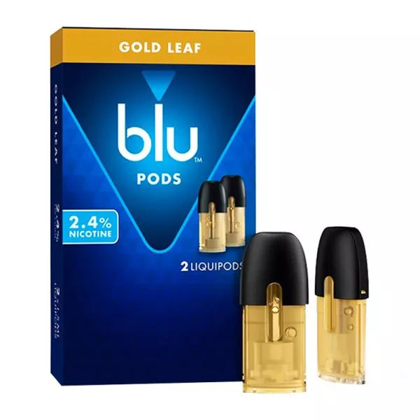 Gold Leaf My Blu Liquid Pods 2 Pcs Best Sales Price -