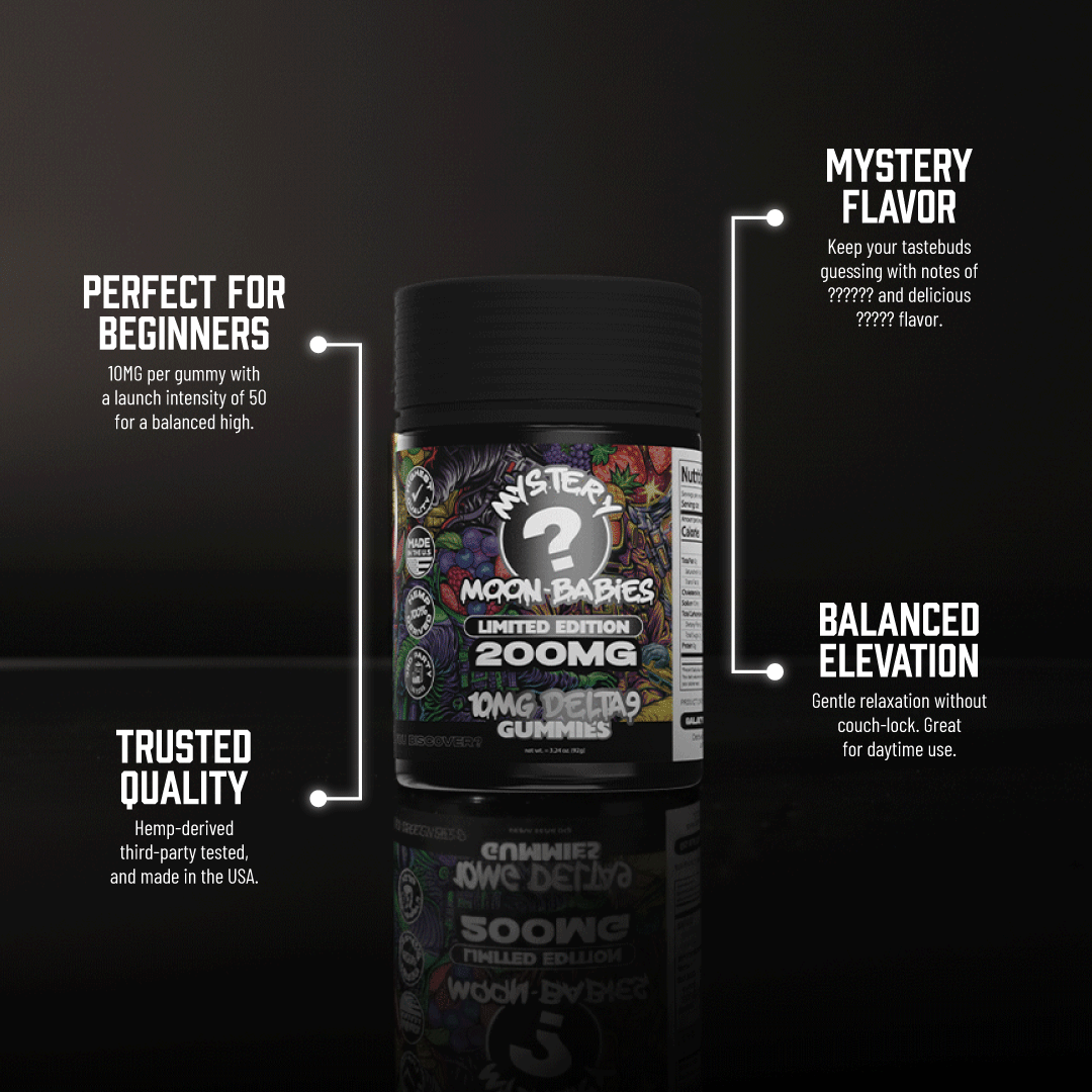 Galaxy Treats Mystery Moon Babies D9 Gummies