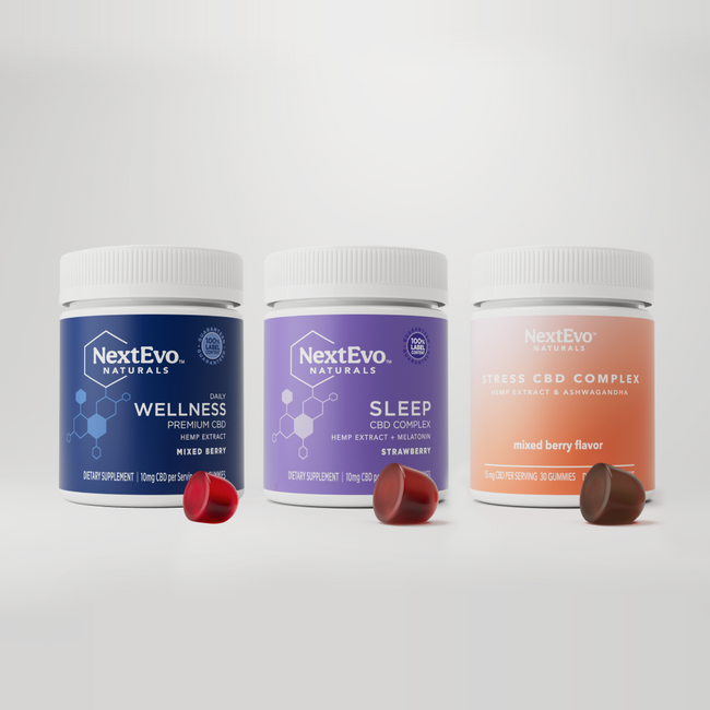 NextEvo Naturals Gummy Bundle (3 month)