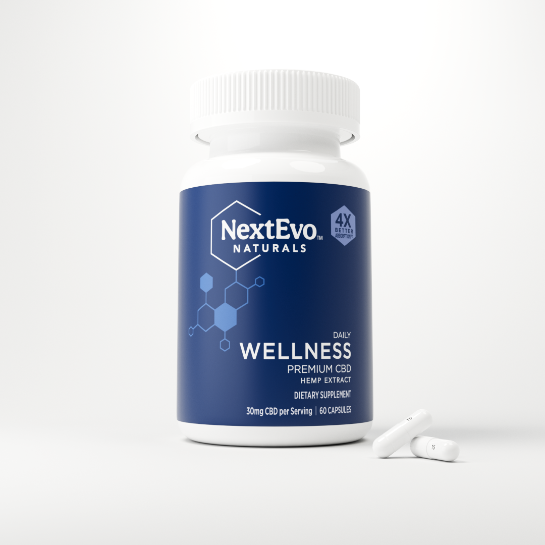 Daily Wellness 15mg CBD Capsules 180 ct