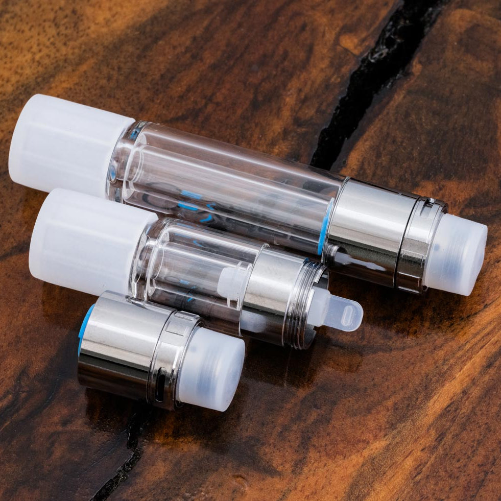 All Glass Vari-Flow 510 Vape Cartridges | O2V-GCVF | O2Vape Wholesale Price