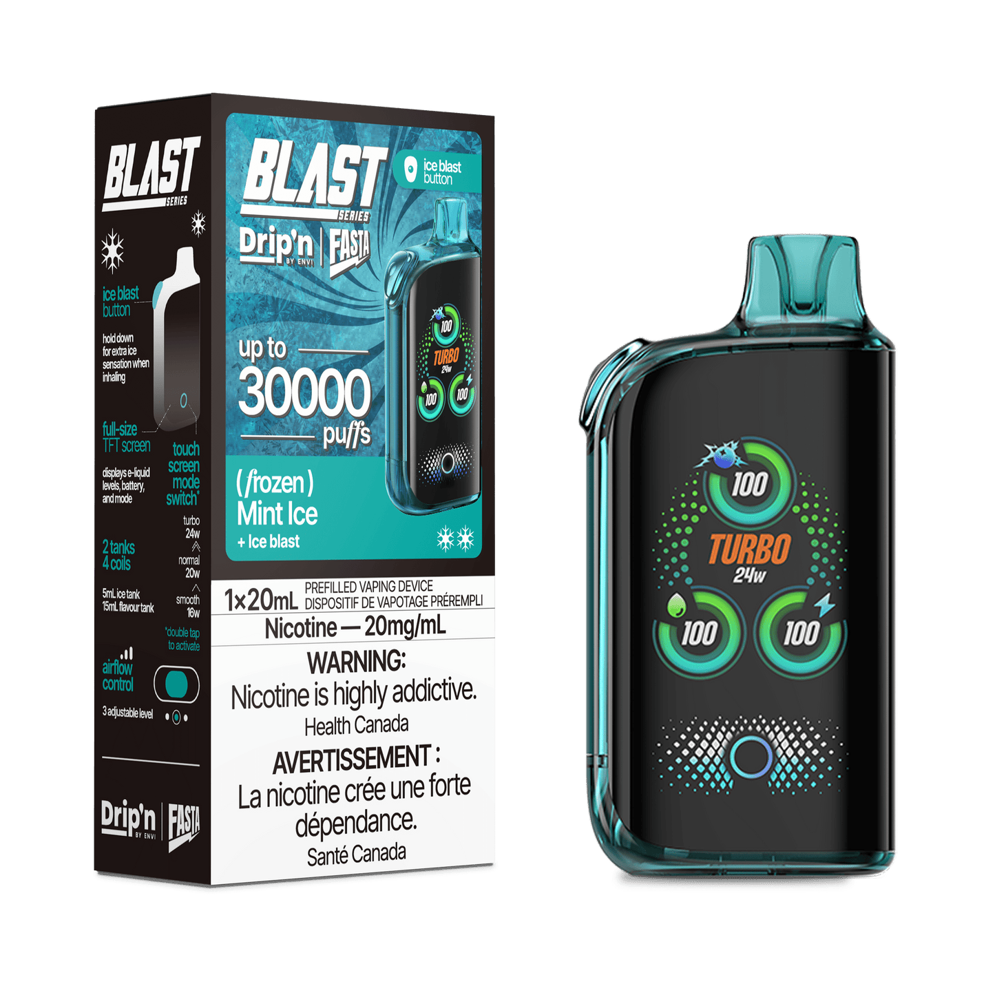 Drip'n × Fasta Blast 30K Puffs Disposable