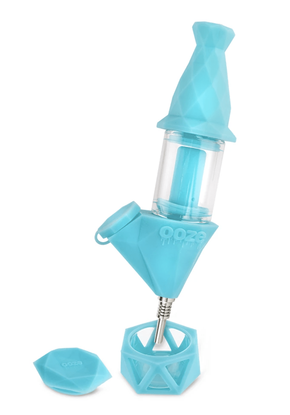 Ooze Nectar Silicone Waterpipe & Nectar Straw