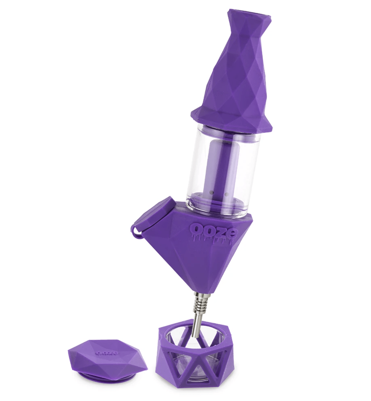 Ooze Nectar Silicone Waterpipe & Nectar Straw