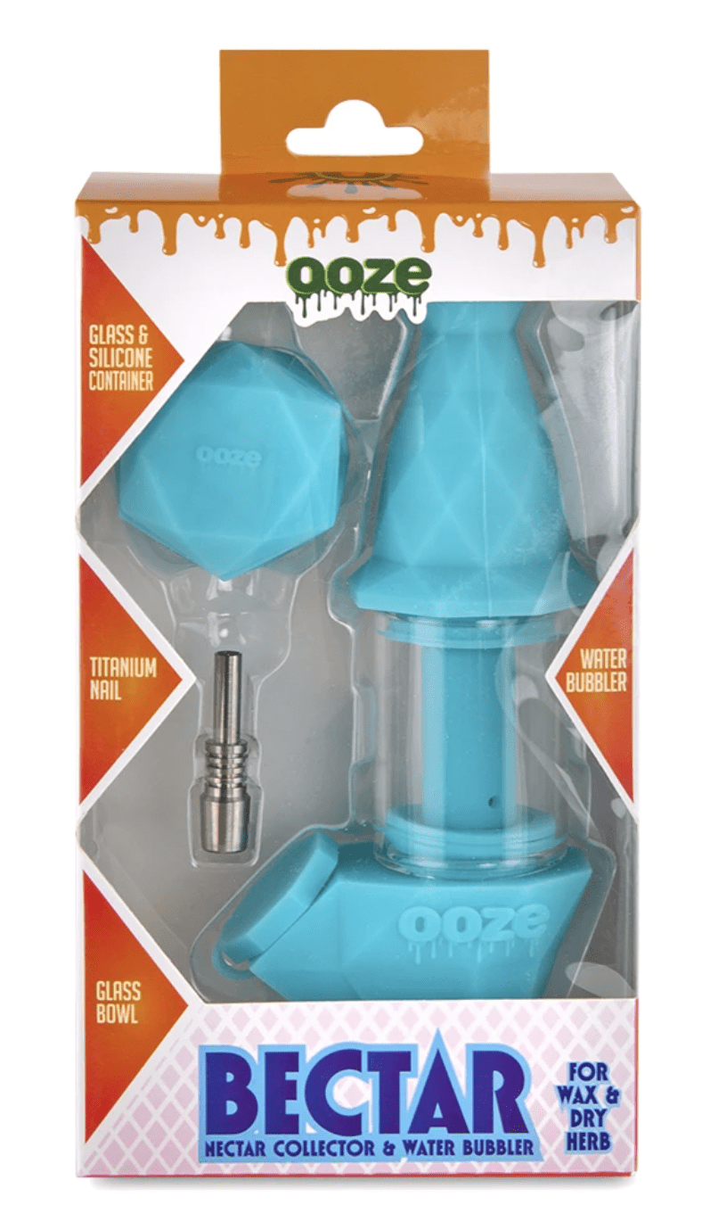 Ooze Nectar Silicone Waterpipe & Nectar Straw