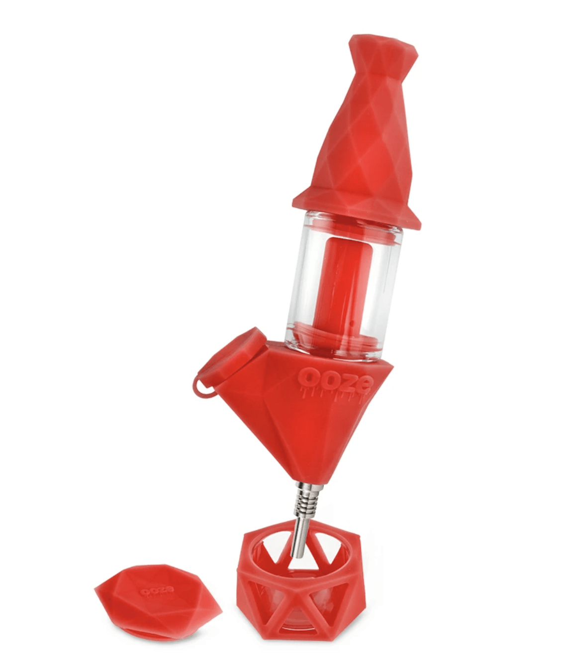 Ooze Nectar Silicone Waterpipe & Nectar Straw