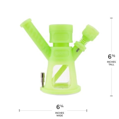 Hyborg Silicone Glass 4-in-1 Hybrid Water Pipe and Nectar Collector