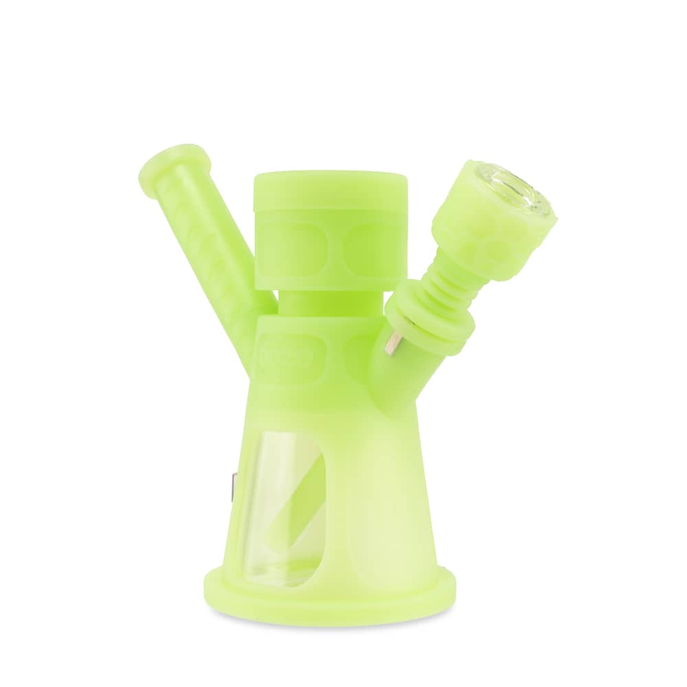 Hyborg Silicone Glass 4-in-1 Hybrid Water Pipe and Nectar Collector