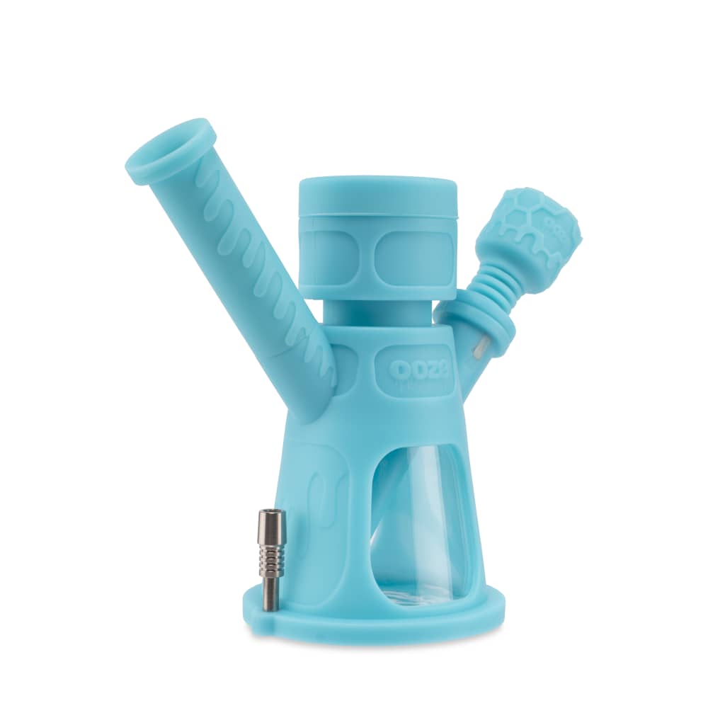 Hyborg Silicone Glass 4-in-1 Hybrid Water Pipe and Nectar Collector