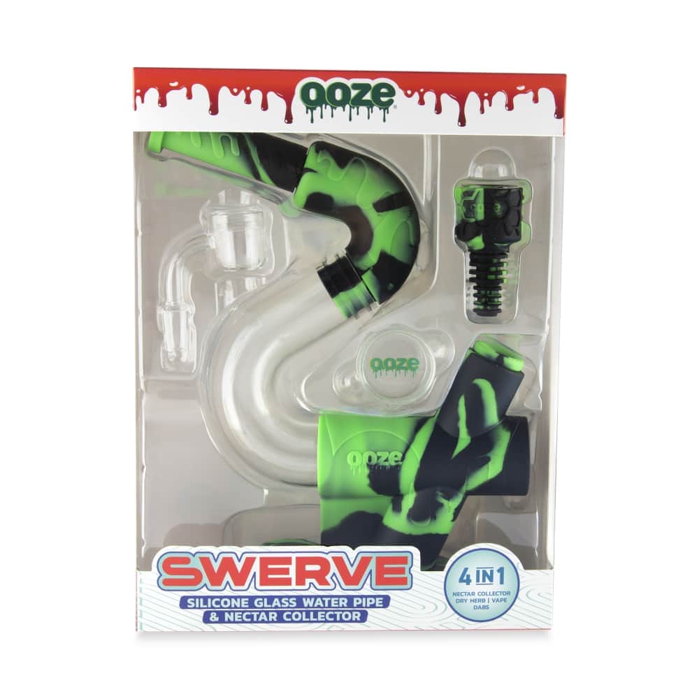 Swerve 4-in-1 Silicone Water Pipe