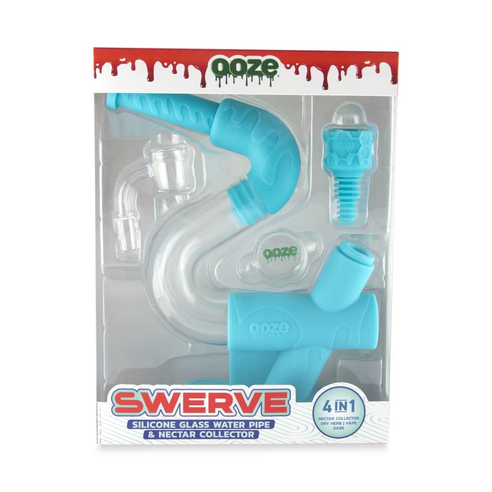 Swerve 4-in-1 Silicone Water Pipe