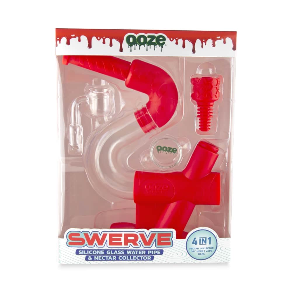 Swerve 4-in-1 Silicone Water Pipe