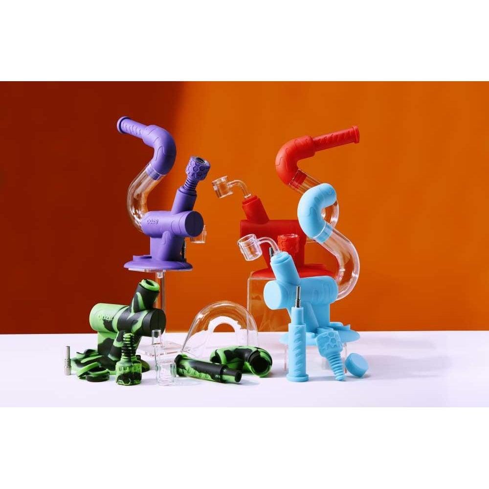 Swerve 4-in-1 Silicone Water Pipe