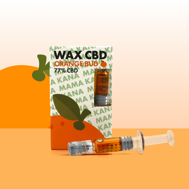 MAMA KANA CBD Wax CBD - Orange Bud 🍊 Best Sales Price - CBD