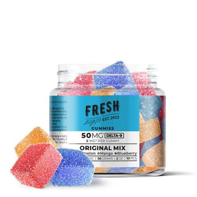 Original Mix Gummies - Delta 9 - 50mg - Fresh Best Sales Price - Gummies