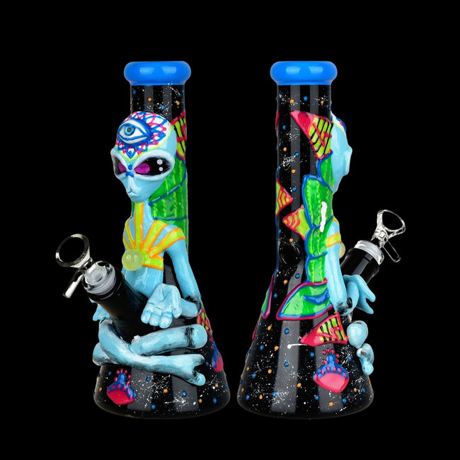 Pulsar Artist Series Glow Beaker Water Pipe Best Sales Price - Smoking Pipes