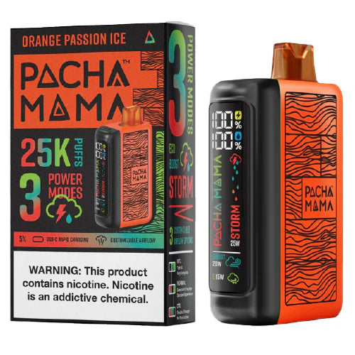 Pachamama 25000 Puffs Disposable Vape 25K - Orange Passion Ice