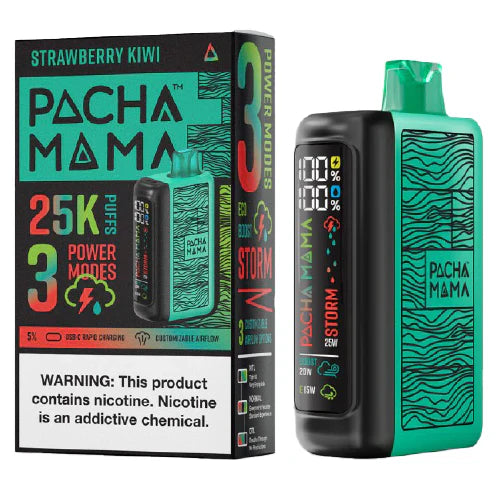 Pachamama 25000 Puffs Disposable Vape 25K - Strawberry Kiwi