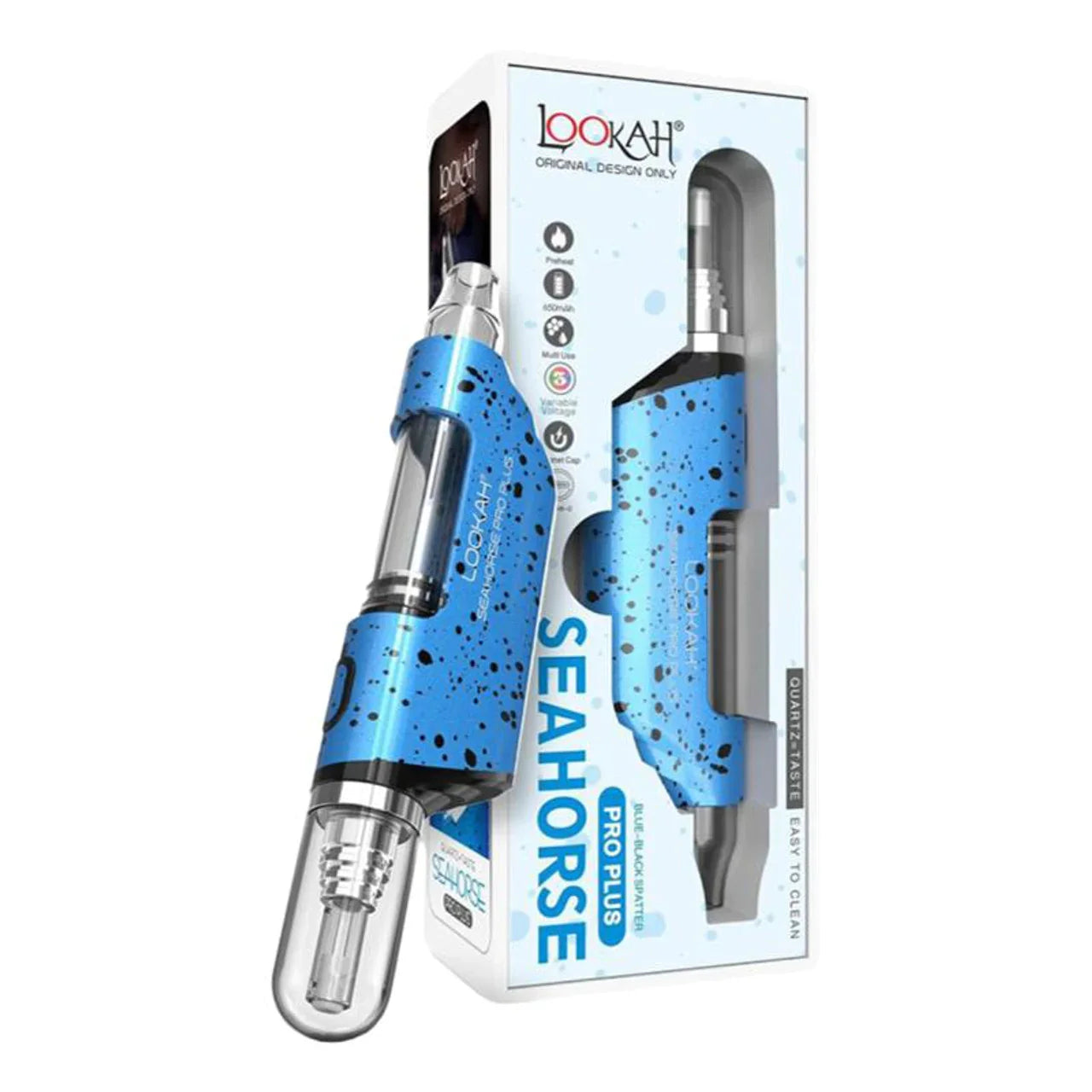 Lookah Seahorse Pro PLUS Electronic Nectar Collector - Spatter Editions-14% OFF