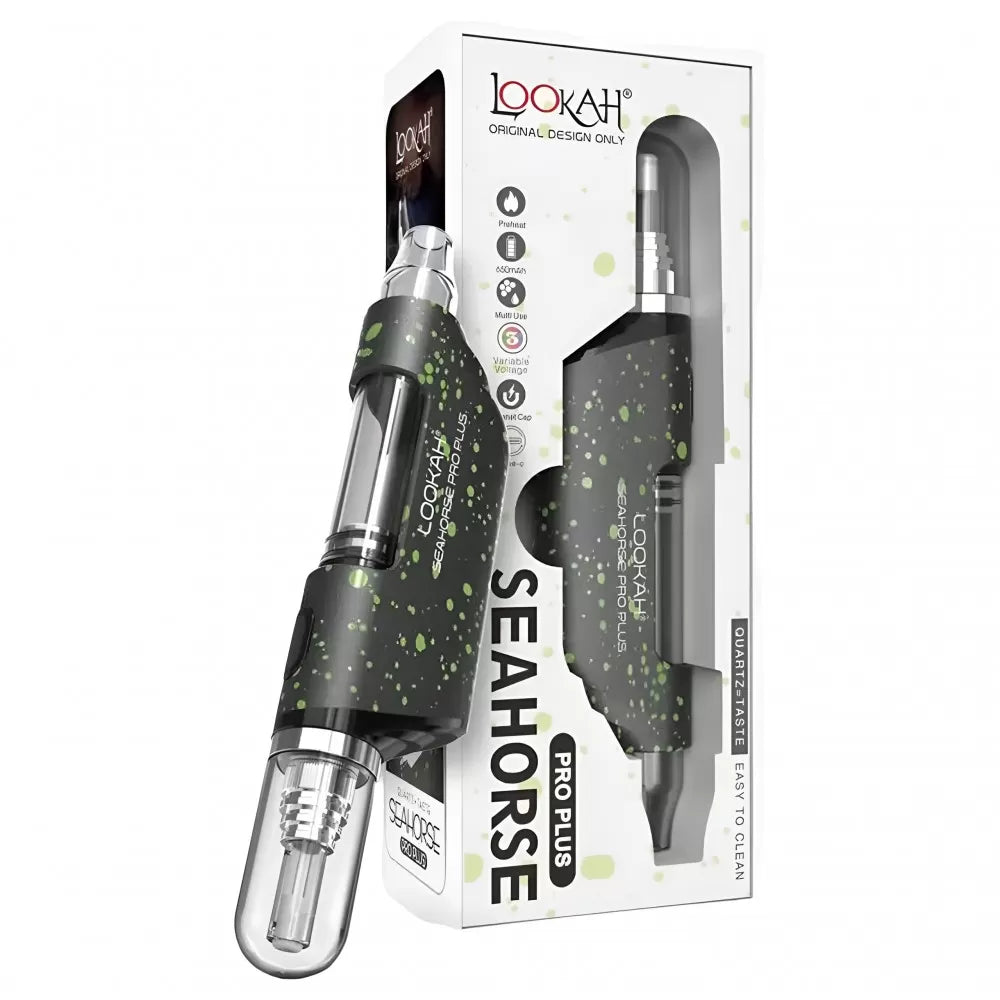 Lookah Seahorse Pro PLUS Electronic Nectar Collector - Spatter Editions-14% OFF