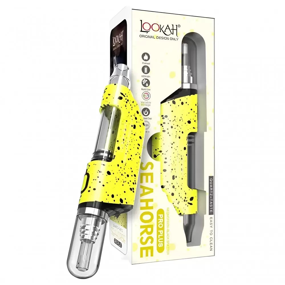 Lookah Seahorse Pro PLUS Electronic Nectar Collector - Spatter Editions-14% OFF