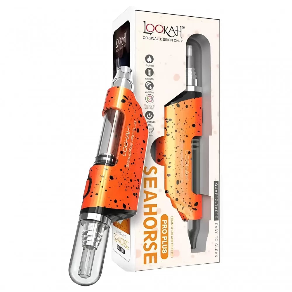 Lookah Seahorse Pro PLUS Electronic Nectar Collector - Spatter Editions-14% OFF