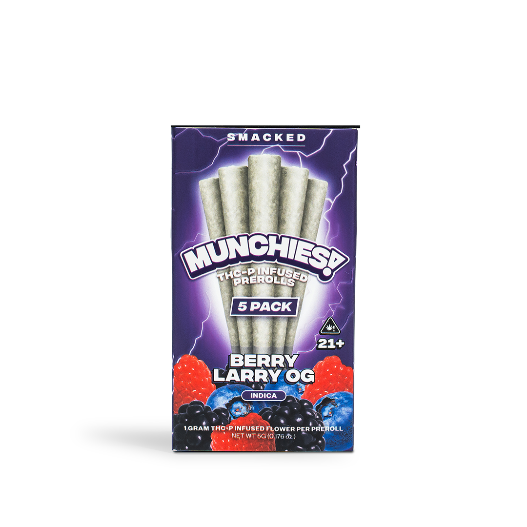 Delta Munchies Berry Larry OG - Mini Doinks 5-Pack THCP Prerolls