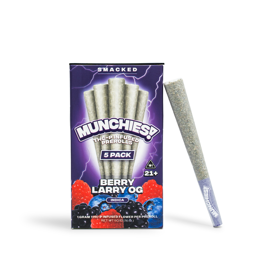 Delta Munchies Berry Larry OG - Mini Doinks 5-Pack THCP Prerolls