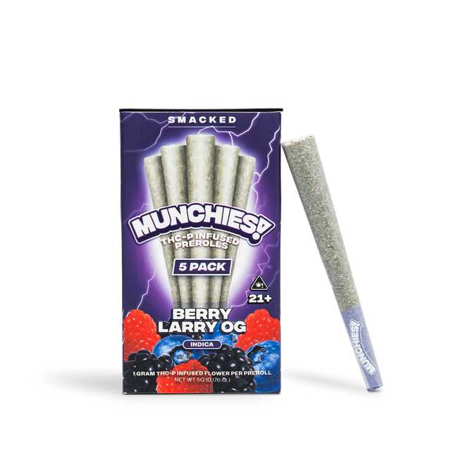 Delta Munchies Berry Larry OG - Mini Doinks 5-Pack THCP Prerolls