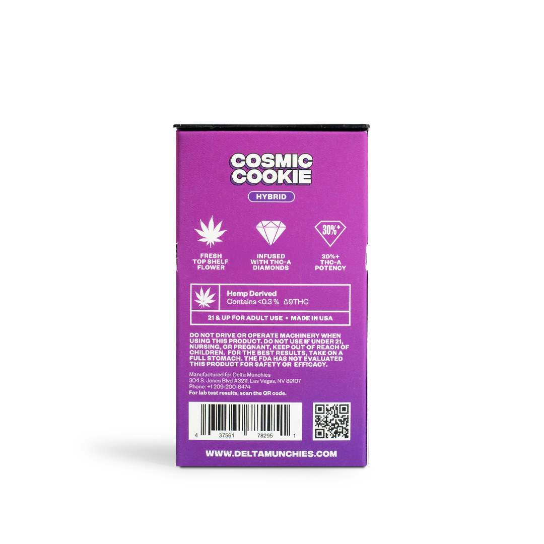 Delta Munchies 1g THCA Diamond Prerolls (5 Pack)