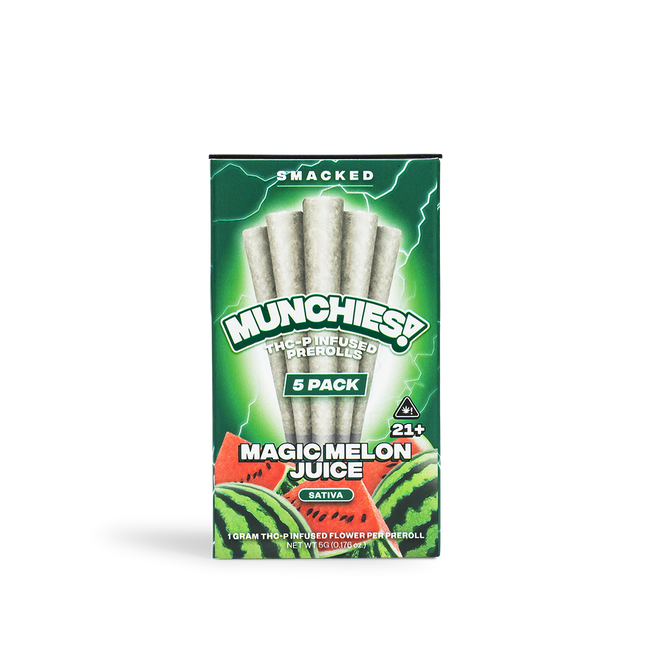 Delta Munchies Magic Melon Juice - Mini Doinks 5-Pack THCP Prerolls