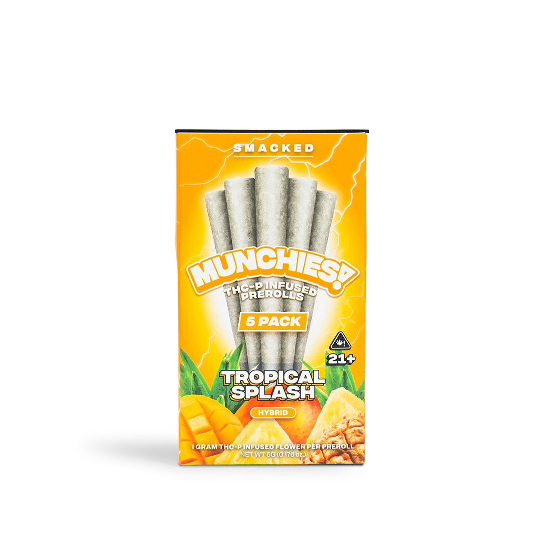 Delta Munchies Tropical Splash - Mini Doinks 5-Pack THCP Prerolls