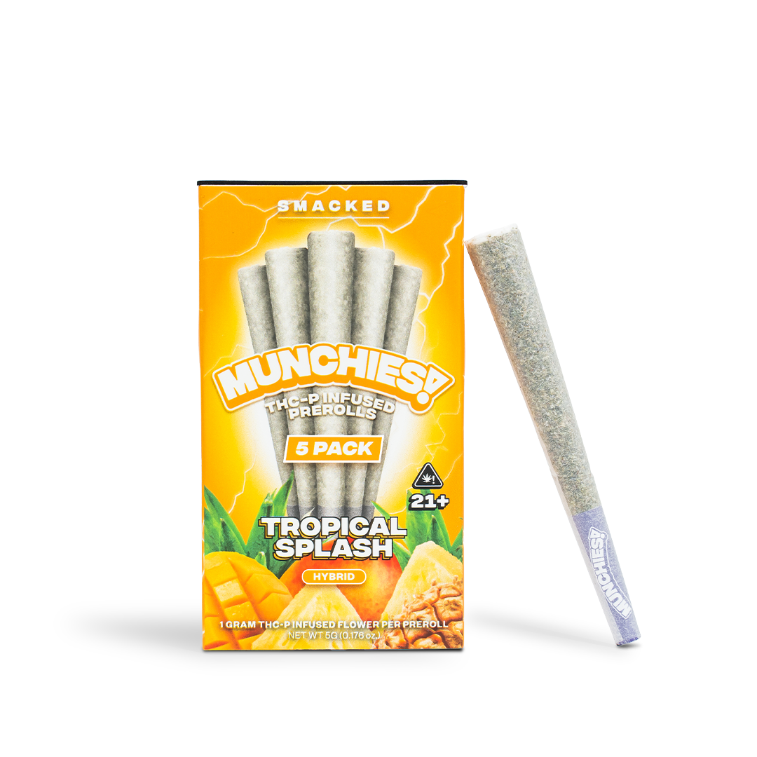 Delta Munchies Tropical Splash - Mini Doinks 5-Pack THCP Prerolls