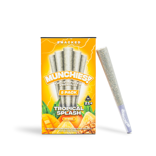 Delta Munchies Tropical Splash - Mini Doinks 5-Pack THCP Prerolls