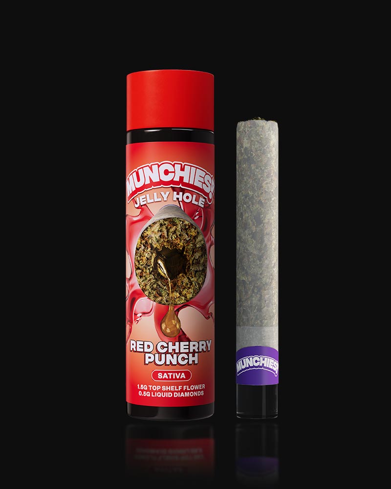 Delta Munchies Jelly Hole THCA Preroll - 2g