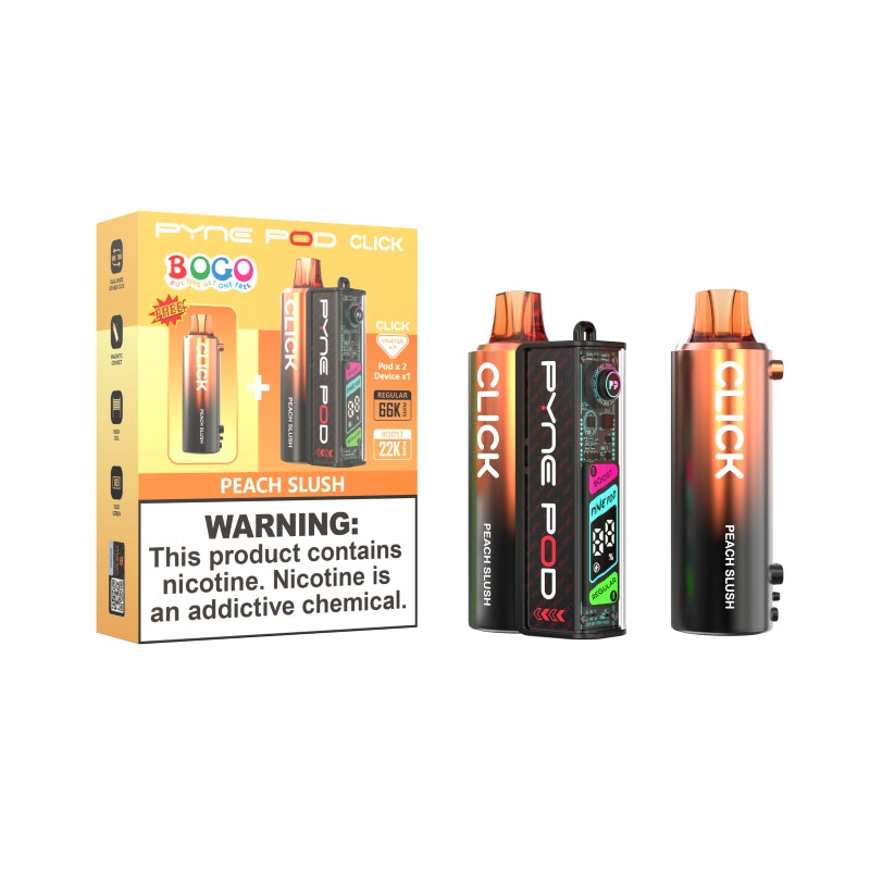 Pyne Pod Click 66K Disposable Vape Starter Kit 5% (66000 puffs)